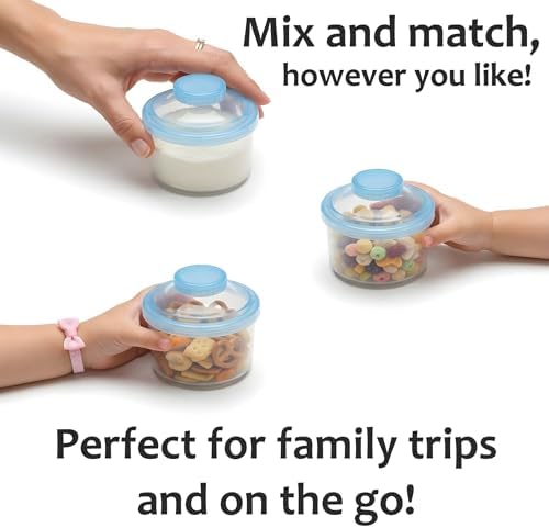 Formula Container to Go – Baby Essentials, Stackable Formula Dispenser - Image 6