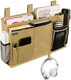 Surblue Bedside Caddy Hanging Bed Organizer Storage Bag Pocket - Image 2
