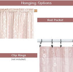 ASPMIZ Linen Valances for Windows Farmhouse, Double Layers Kitchen Curtains - Image 6