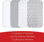 Pack and Play Sheets, Mini Crib Sheets, Stretchy Playard Fitted Sheet - Image 5