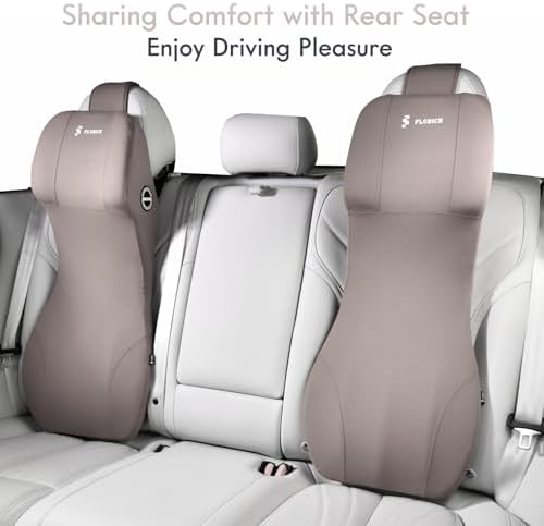 FLORICH 2-in-1 Memory Foam Car Seat Lumbar Support - Image 6