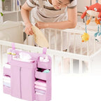 Diaper Organizer for Cribs And Changing Table, Hanging Diaper Caddy - Image 4