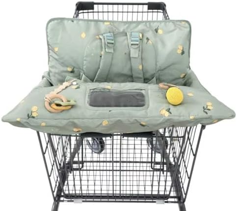 Shopping Cart Cover for Baby 2 in 1 High Chair Covers for Restaurant by HALAAVAUVA