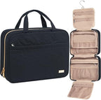 NISHEL Travel Toiletry Bag for women, Portable Hanging Organizer for by NISHEL