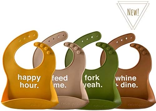 Denver James Silicone Feeding Bibs | Dishwasher Safe. Waterproof. Adjustable. - Image 4