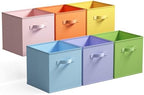 GRANNY SAYS 13 Inch Cube Storage Bins, Pastel Color by GRANNYSAYS