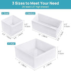 Vtopmart 12 Pack Baby Clothes Organizer, Foldable Fabric Drawer Bins - Image 6