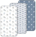 3 Pack Nap Mat Sheet 47"x24", Preschool Day Care Nap Mat Cover by CivaruaKids