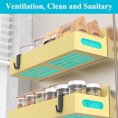 HuggieGems Upgrade Yellow Magnetic Spice Rack - Image 3