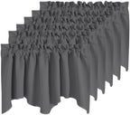 NICETOWN 6 Panels Kitchen Valances by NICETOWN