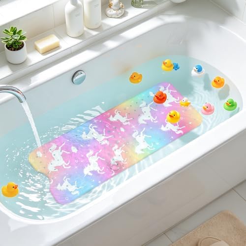 Unicorn Bath Mat for Tub Non Slip, Kids Bath Mat for Baby - Image 7