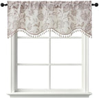 Scalloped Valance for Windows by Home