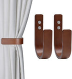 2 Pack Curtain Tiebacks & Holdbacks Wood Curtain Holder by OCIOLI