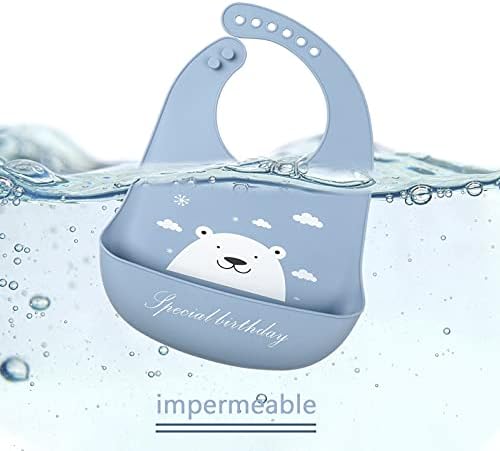Baby Silicone Feeding Bibs - Image 6