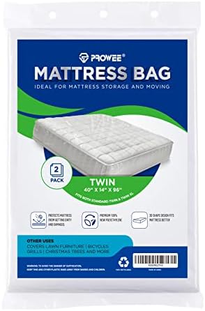 2 PK Twin XL/Twin Mattress Bags by PROWEE