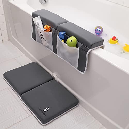 Bath Kneeler & Elbow Rest Pad Set, Non-Slip by CuddlingBaby