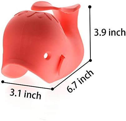 Silicone Whale Bath Spout Cover, Baby Faucet Safety Guard - Image 2