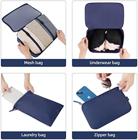 BAGAIL 6 Set/8 Set/10 Set Packing Cubes Various Sizes Packing Organizer - Image 6