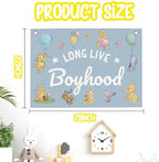 Long Live Boyhood Banner Toddler Boy Room Decor - Image 2