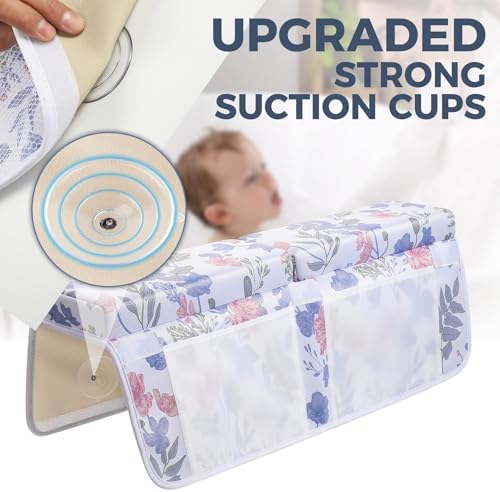 Bath Kneeler and Elbow Rest Pad Set, 1.5” Thick Bathtub Kneeling Mat - Image 4