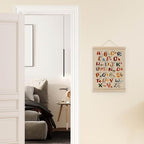 MAQIKA Funny Alphabet Learning Classroom Poster Framed - Image 2