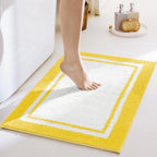 GRANNY SAYS Yellow Bathroom Rug, Cute Bath Mat - Image 2