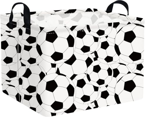 FXOLCSHE Rectangular Easter Soccer Basket, Sports Boys box, Collapsible by FXOCSHE