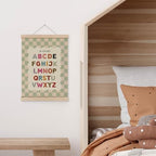 MAQIKA Boho Alphabet Number Classroom Poster Framed - Image 6