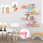 Forbena Large Pink Kids Book Shelves - Image 6