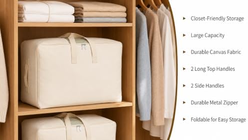 DoYiKe Soft Canvas Clothes Storage Bags - Image 6