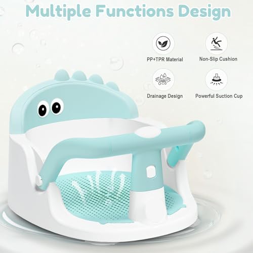 Baby Bath Seat for Babies 6 Months & Up Sitting Up - Image 3