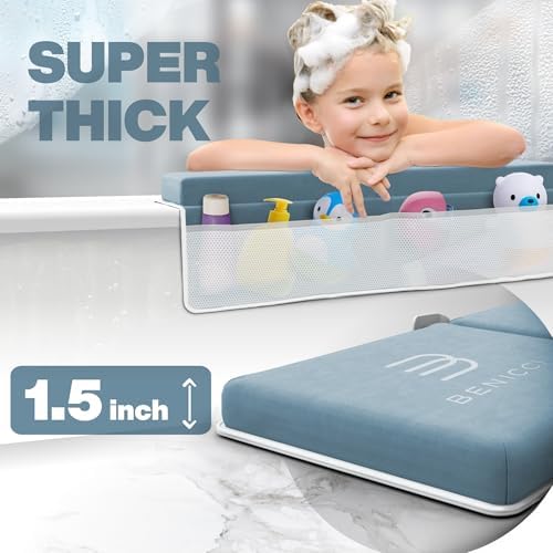 Benicci Bath Kneeler and Elbow Rest Pad Set, Kneeling Mat - Image 4