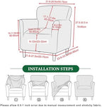 Stretch Chair Covers Armchair Slipcovers - Image 3