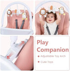 INFANS High Chair for Babies and Toddlers, Foldable Highchair - Image 7