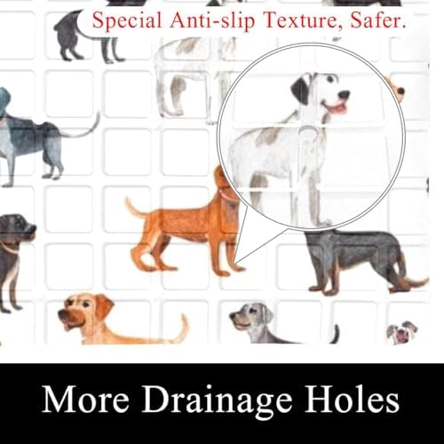 Shower Mat Bathtub Mat, 26.8x15.1 inch, Non-Slip Bath Mat - Image 2