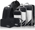 NICOSHOW 7 Set Compression Packing Cubes by NICOSHOW