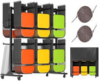 Albott Folding Chair Rack and Table Cart by Albott