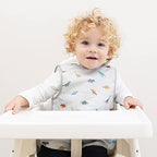 Tiny Twinkle Mess Proof Baby Bibs | 2 Pack Waterproof Toddler Bib - Image 2