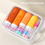 Tocelffe Travel Containers for Toiletries, travel bottles for Toiletries - Image 5