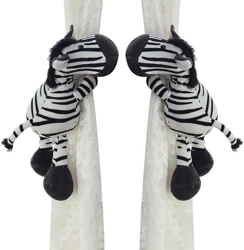1 Pair Cute Animal Curtain Tiebacks Holdbacks Buckle Hook Fastener Cartoon by Unknown