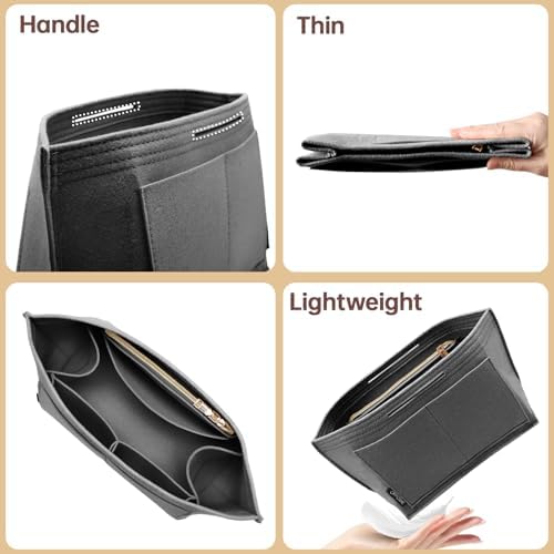 OPPOSHE Purse Organizer Insert for Longchamp Le Pliage, Premium Felt Long Champ - Image 6