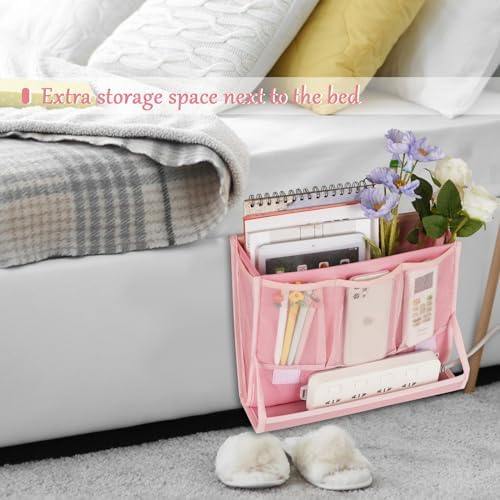 Bedside Caddy Organizer for Dorm Bed Rails - Image 3