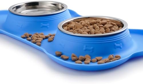 Hubulk Pet Dog Bowls 2 Stainless Steel Dog Bowl - Image 5