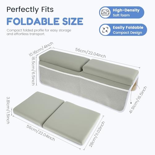 Baby Bath Kneeler and Elbow Rest Pad Set, Extra Large Memory Foam Kneeling Pad - Image 2