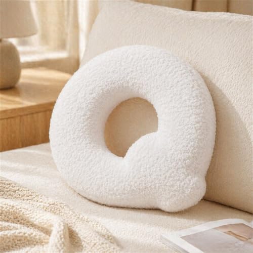 Letter Plush Pillow, Letter Hugging Throw Pillows, Decorative Initial Letter by Shapeazy