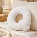 Letter Plush Pillow, Letter Hugging Throw Pillows, Decorative Initial Letter by Shapeazy