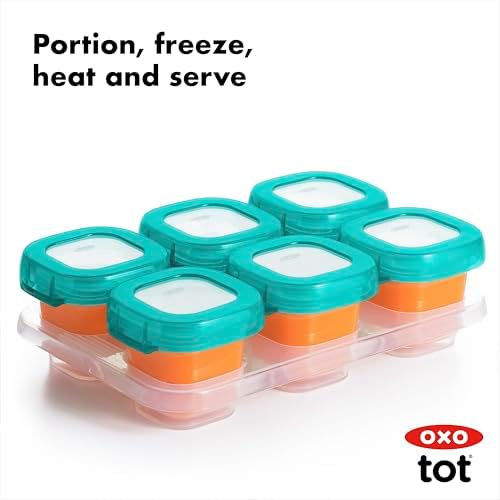 OXO Tot Baby Blocks Freezer Storage Containers 2 Oz - Image 3
