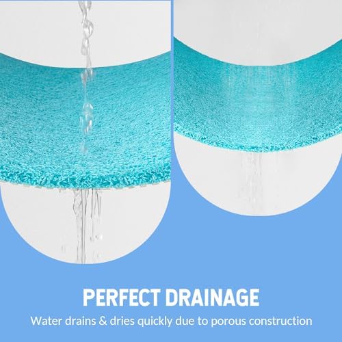 Hargiis Non-Slip Bathtub Mat, Anti Slip Shower Mat, Fast Drying Bathtub Mats - Image 6