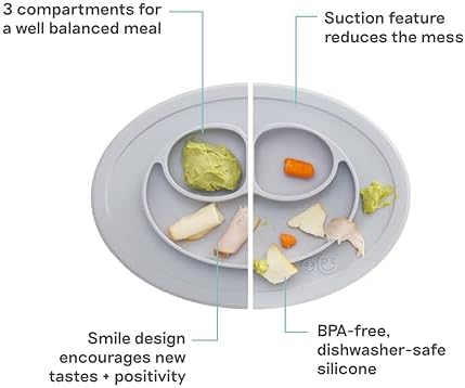 ezpz Mini Mat - 6-12 Months+ - Supports Baby-Led Weaning - Image 2