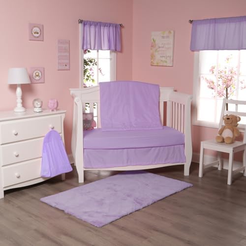 Light Purple Hanging Baby Diaper Caddy Organizer - Image 2